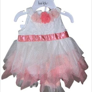 Nicole Miller Baby Girl Ombré Tutu Outfit Set